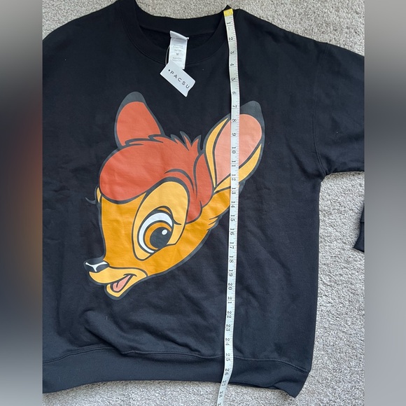 Disney Black and Orange Bambi Hoodie - Picture 4 of 9